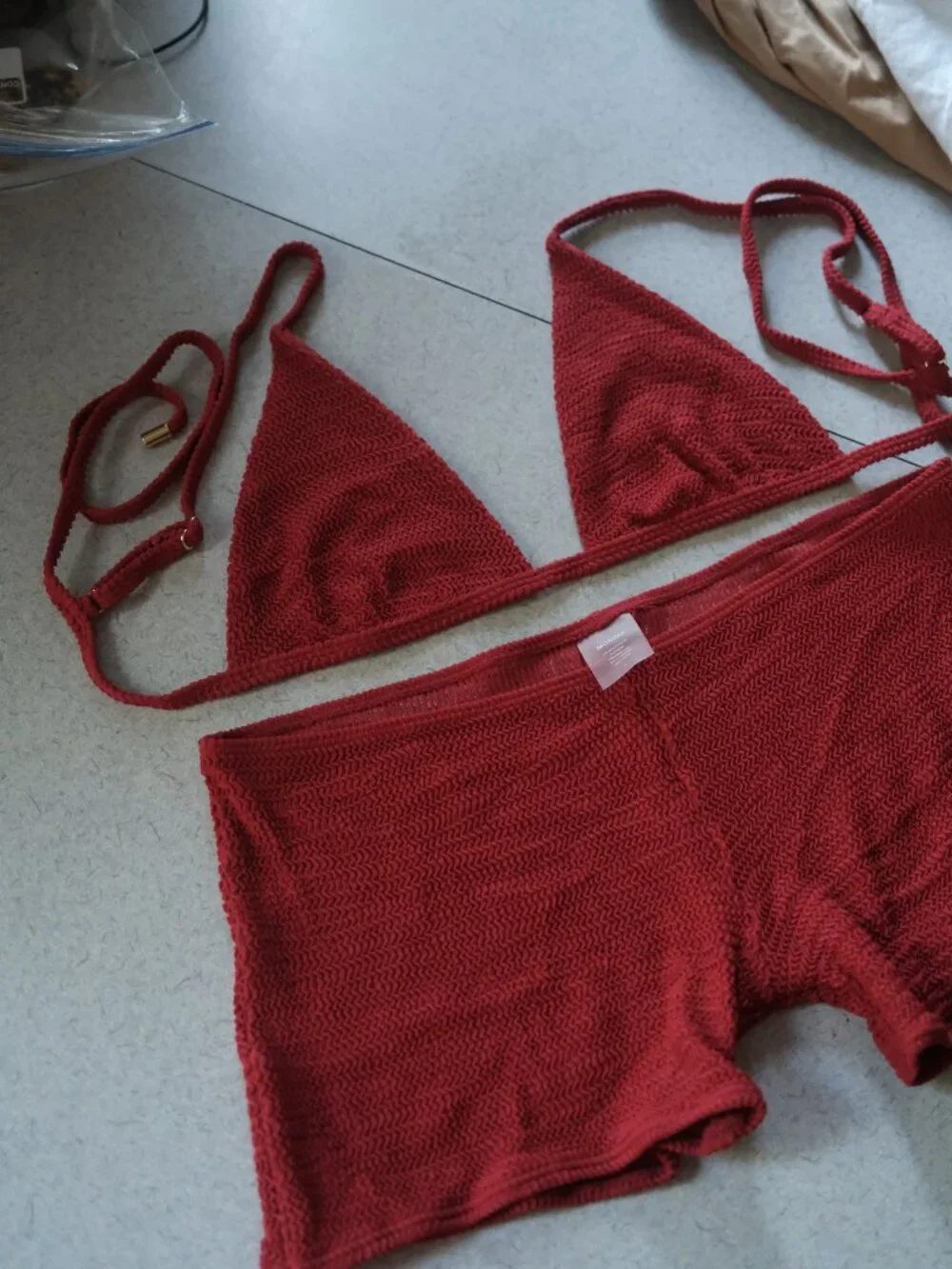 Monday Swimwear Crinkle Swimsuit